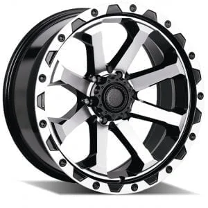 AMERICAN OUTLAW Capone Satin Black / Machined Face