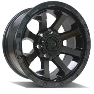 AMERICAN OUTLAW Capone Satin Black